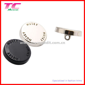 Gravura Esmalte Metal Shank Button com Custom Color Finished